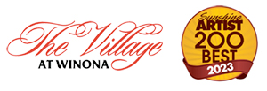 Logo for The Village at Winona Art Fair 2024