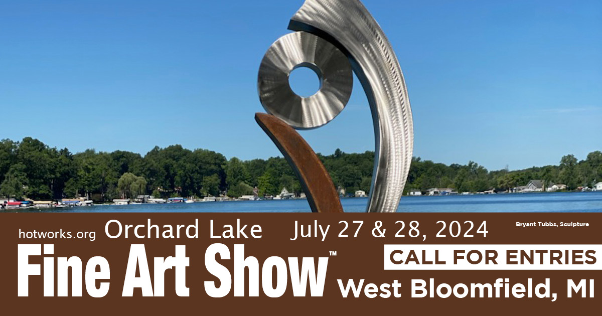 Logo for Orchard Lake Fine Art Show 21st Annual - July 27 & 28, 2024 - West Bloomfield, MI 