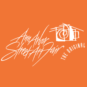 Logo for Ann Arbor Street Art Fair, The Original 2024