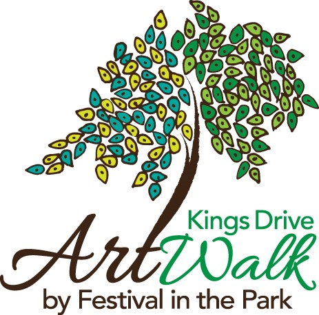 Logo for Kings Drive Art Walk 2024