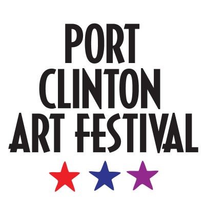 Logo for Port Clinton Art Festival 2024 Late Application
