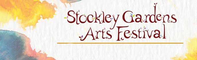 Logo for Stockley Gardens Spring Arts Festival 2024