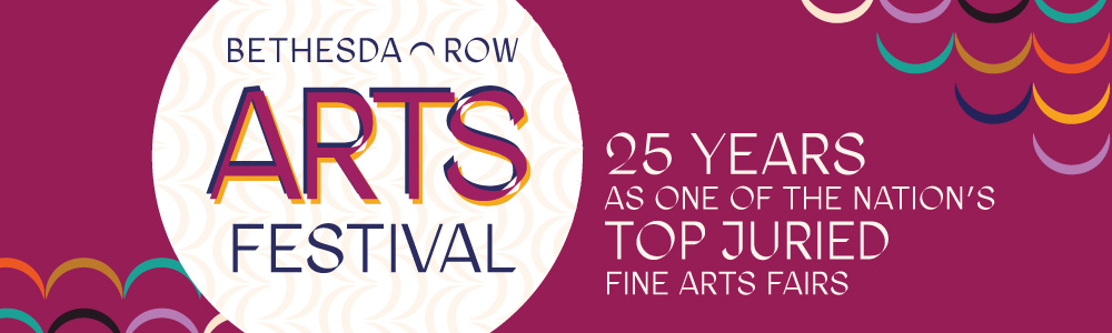 Logo for Bethesda Row Arts Festival 2024