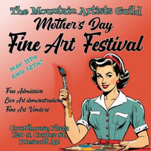 Logo for Mountain Artists Guild's Mother's Day Fine Art Festival 2024
