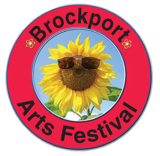 Logo for Brockport Arts Festival 2023