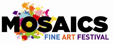 Logo for MOSAICS Fine Art Festival 2023