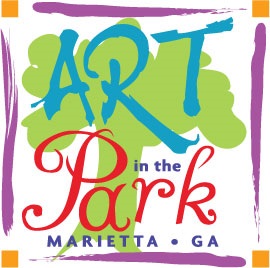 Logo for Marietta Art in the Park 2023