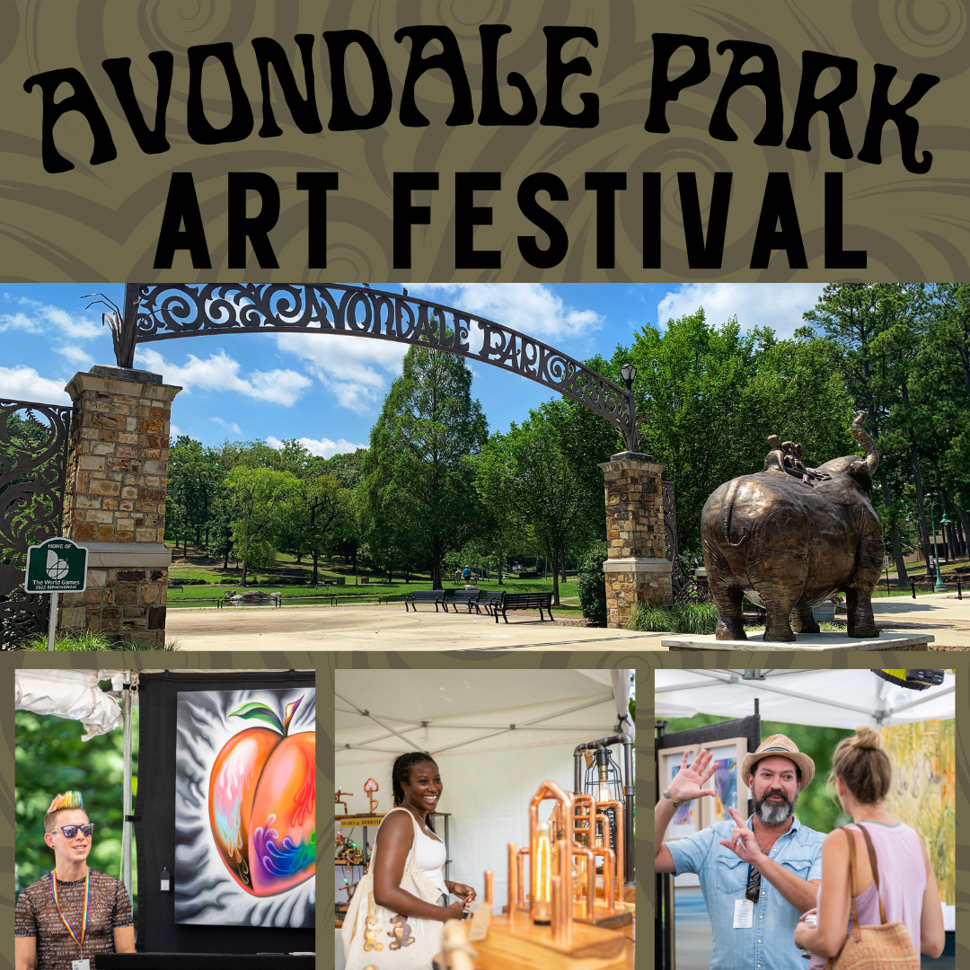 Logo for Avondale Park Spring Arts and Craft Festival 2024 (Postponed)