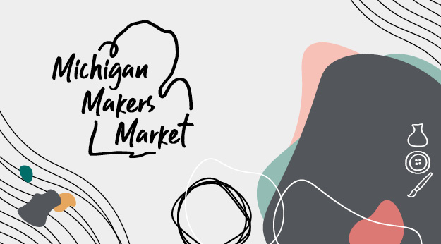 Logo for Michigan Makers Market 2023