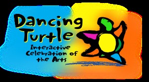 Logo for Dancing Turtle 2023: An Interactive Celebration of the Arts