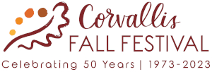 Logo for Corvallis Fall Festival 2023 | 50th Anniversary