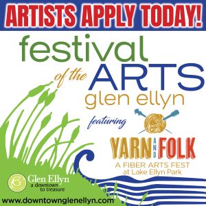 Logo for Glen Ellyn Festival of the Arts 2023