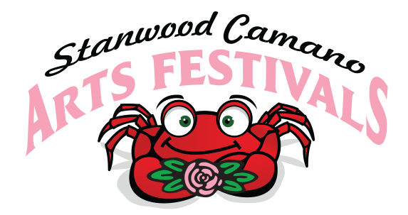 Logo for Camano Island Mothers Day Art Festival 2023