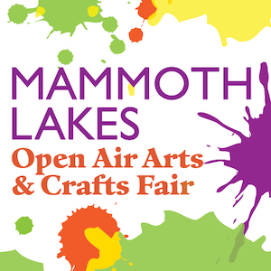 Logo for Mammoth Lakes Open Air Arts & Crafts Fair 2023