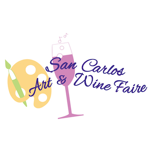 Logo for San Carlos Art & Wine Faire 2023