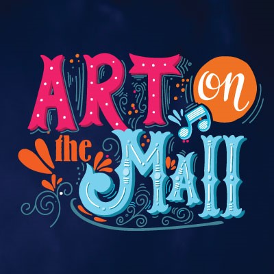 Logo for Art on the Mall 2023