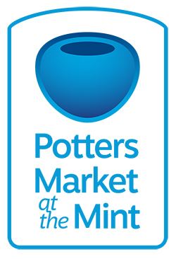 Logo for Potters Market at the Mint 2023