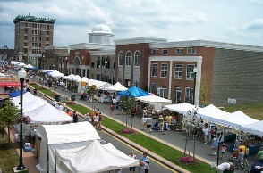 Logo for Lockport Outdoor Arts & Crafts Festival 2023