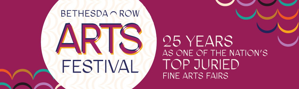 Logo for Bethesda Row Arts Festival 2023
