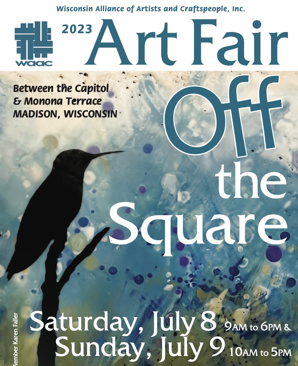 Logo for Art Fair Off the Square 2023 - Madison, WI - 44th Annual