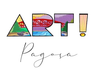 Logo for ART! Pagosa 2023