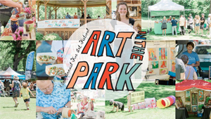 Logo for Art in the Park Festival 2023 - Lanesboro Arts