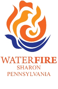 Logo for WaterFire Sharon, PA 2023