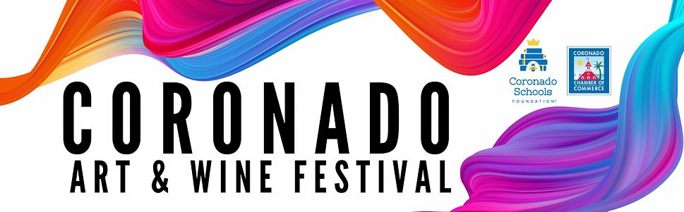 Logo for Coronado Art & Wine Festival 2023