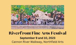 Logo for Riverfront Fine Arts Festival 2023