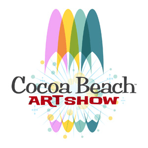 Logo for Cocoa Beach Art Show 2023