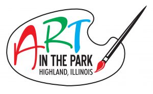 Logo for Art in the Park 2023 Highland Illinois