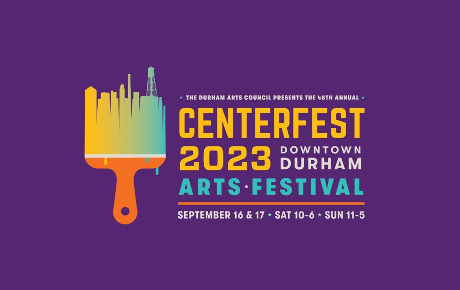 Logo for CenterFest Arts Festival 2023