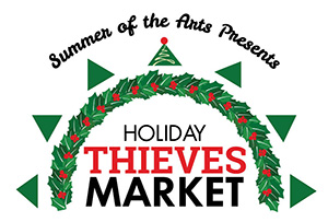 Logo for Holiday Thieves Market 2023