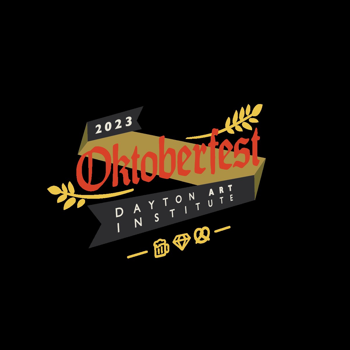 Logo for Dayton Art Institute Oktoberfest 2023