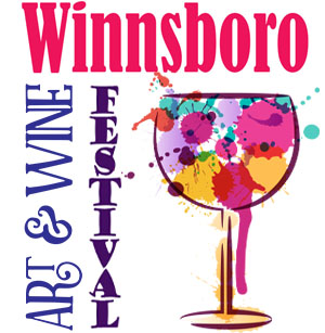 Logo for Winnsboro Art & Wine Festival 2023