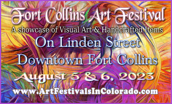 Logo for Fort Collins Art Festival 2023