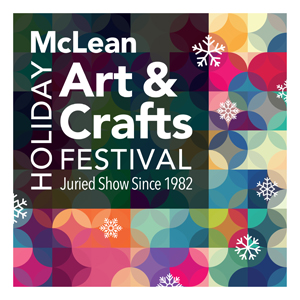 Logo for McLean Holiday Art & Crafts Festival 2023