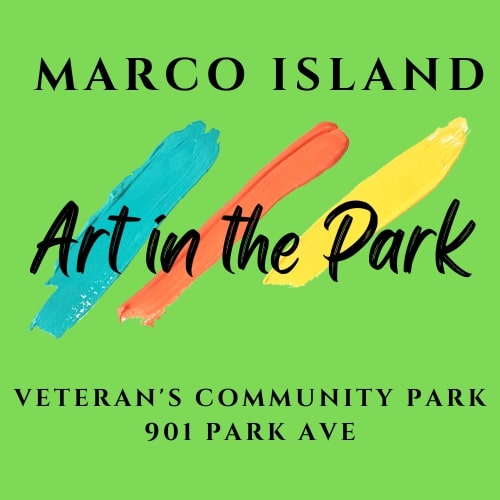Logo for March 23-24 Marco Island Art in the Park 2024