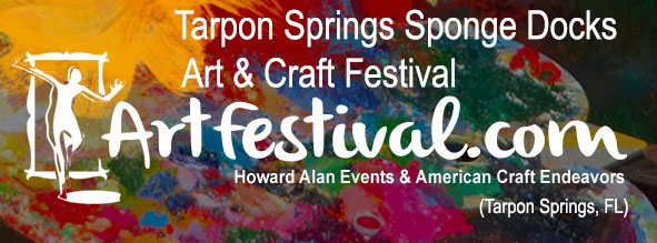 Logo for Tarpon Springs Sponge Docks Art & Craft Festival October 2023 American Craft Endeavors