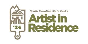 Logo for SC State Parks Artist in Residence Program 2024
