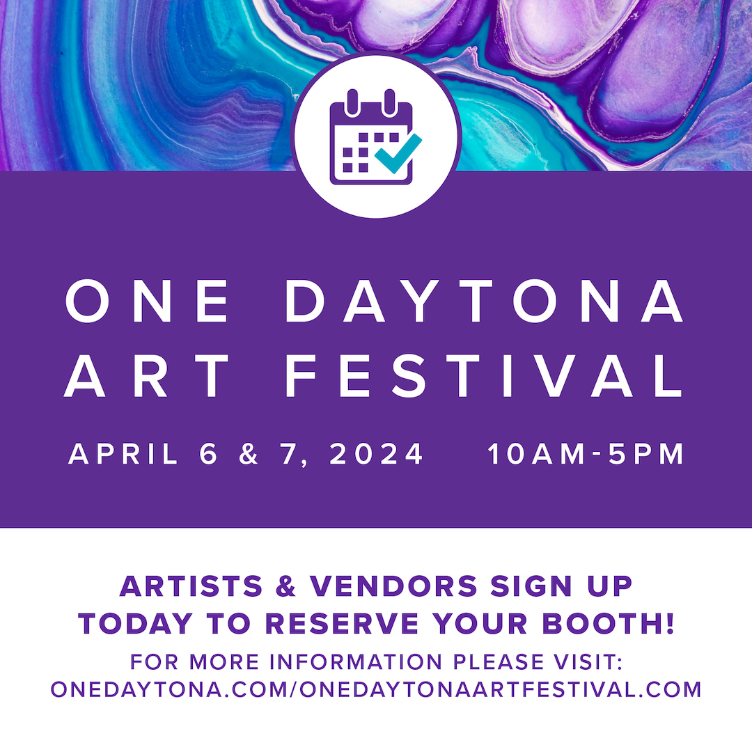 Logo for ONE DAYTONA Art Festival 2024
