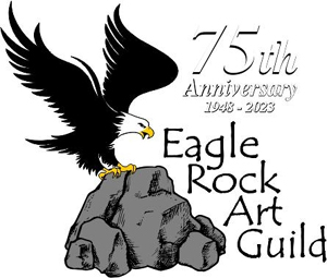 Logo for Eagle Rock Art Guild Sidewalk Art Festival 2023
