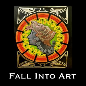 Logo for Fall Into Art 2023