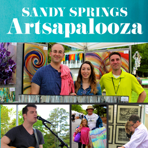 Logo for Sandy Springs Artsapalooza Spring:(13th Annual) 2024, Sandy Springs, Ga