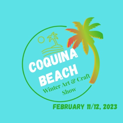 Logo for Coquina Beach Fall A&C November 11-12, 2023