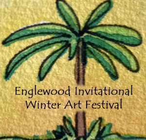Logo for Englewood Invitational Winter Art Festival 2024