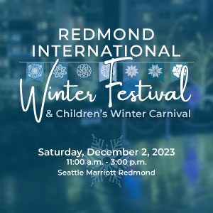 Logo for Redmond International Winter Festival 2023