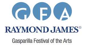 Logo for Gasparilla Festival of the Arts 2024