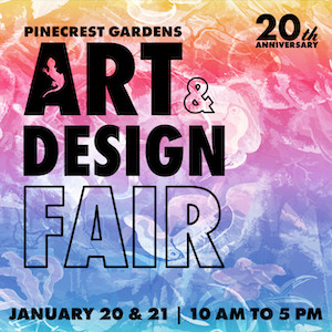 Logo for Pinecrest Gardens Art and Design Fair 2024