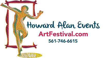 Logo for Downtown West Palm Beach Art Festival: April 2024 14th Annual (The Square) Howard Alan Events